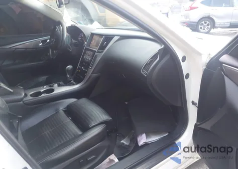 2015 Infiniti Q50 Sport из США, поврежденный, VIN JN1BV7AR1FM421732